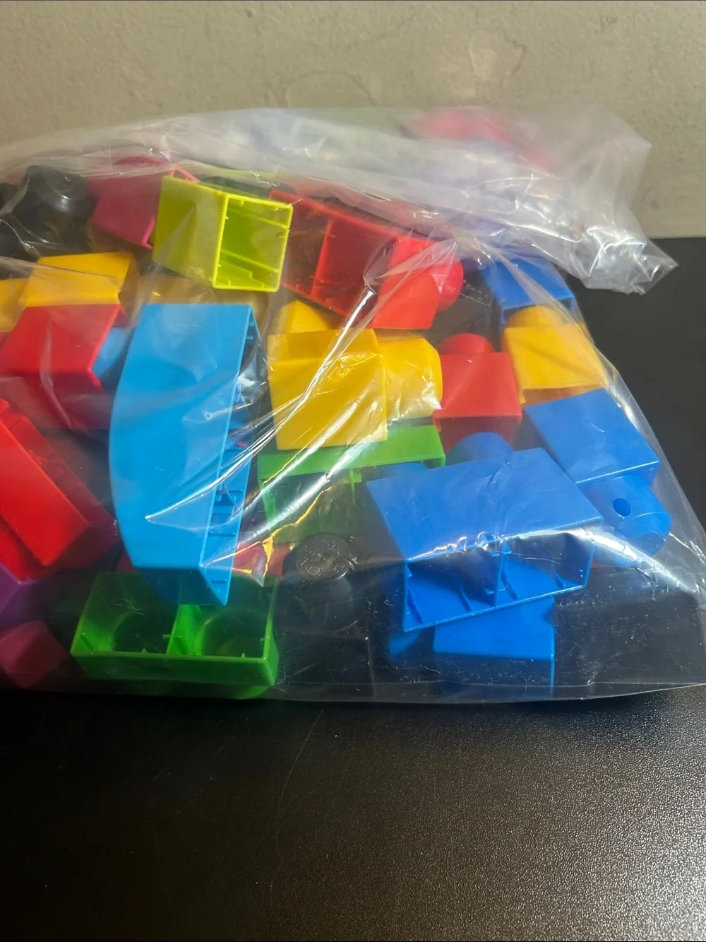 80-Colorful Kids Building Blocks Set - Multicolor